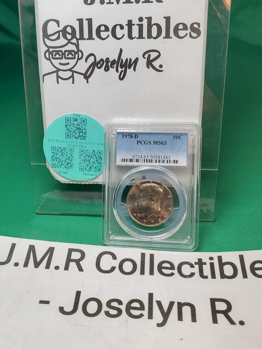 1978-D 50C Kennedy Half Dollar PCGS MS63